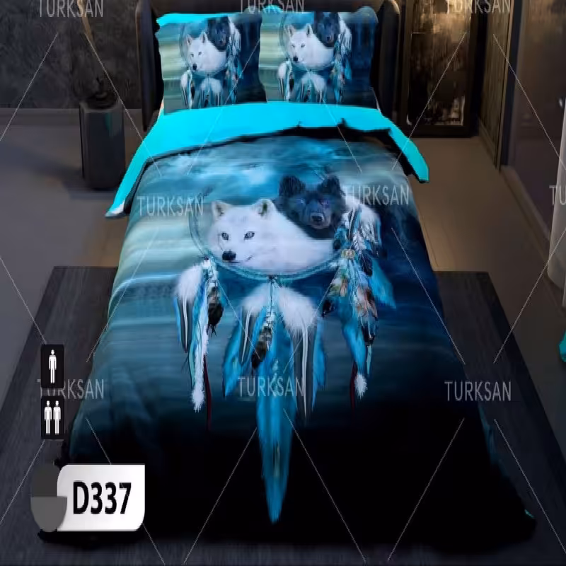 سرویس روتختی ترکسان کد D-337 دونفره 6 تکه