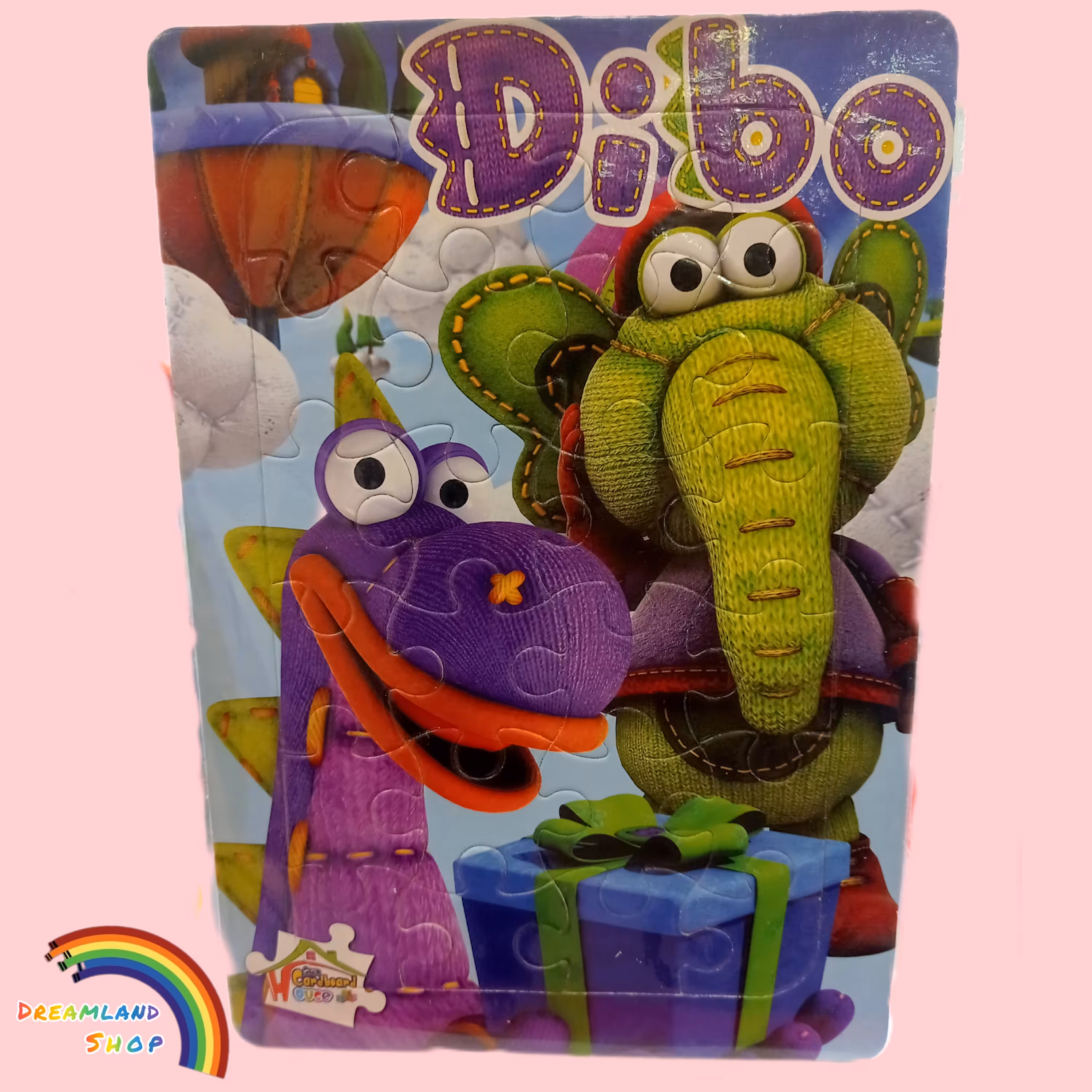 پازل 24 تیکه تخته وایت برد دار