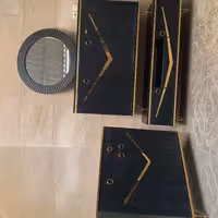 آینه کنسول میز تلویزیون جاکفشی میز ست