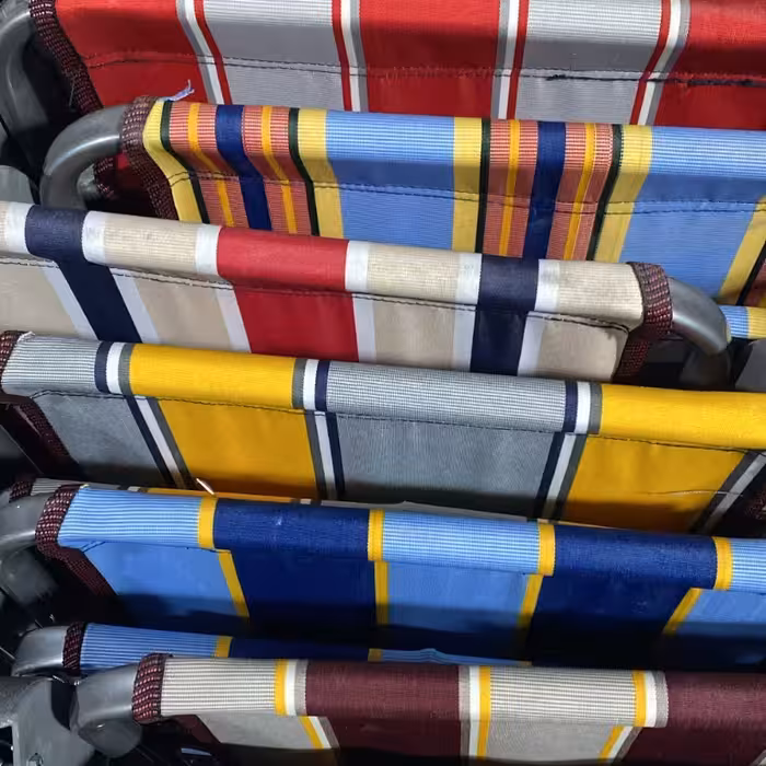 صندلی ساحلی7فنره برزنتی