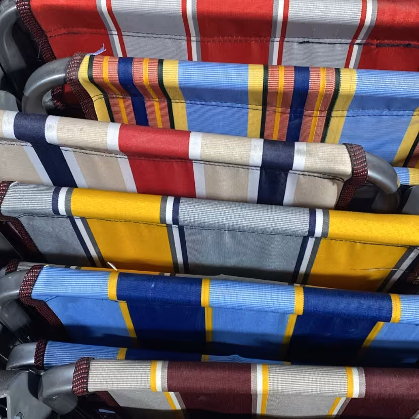 صندلی ساحلی7فنره برزنتی