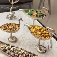  ظروف آلومینیومی قو سه تیکه