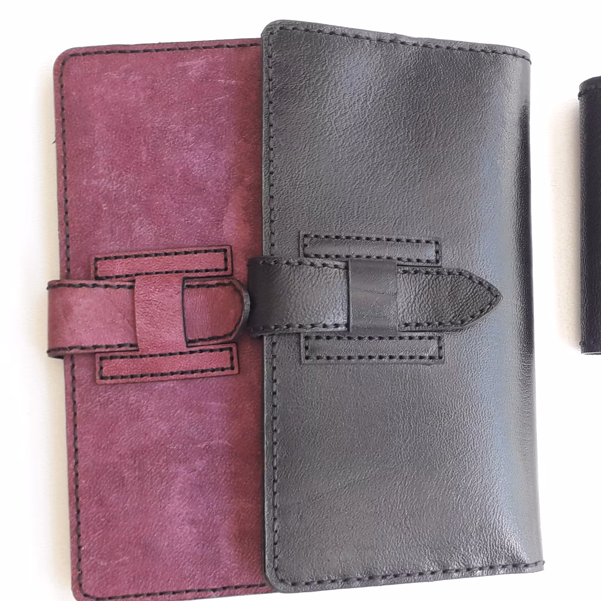 کیف کتی تمام چرم طبیعی   داری جایی کارتی و اسکناس 