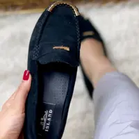 کفش راحتی زنانه مشکی کالج ایسلند سایز 37تا40