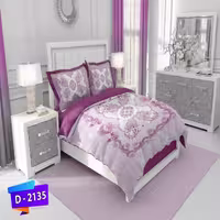 سرویس روتختی لمان کد 2135 دونفره 6 تکه