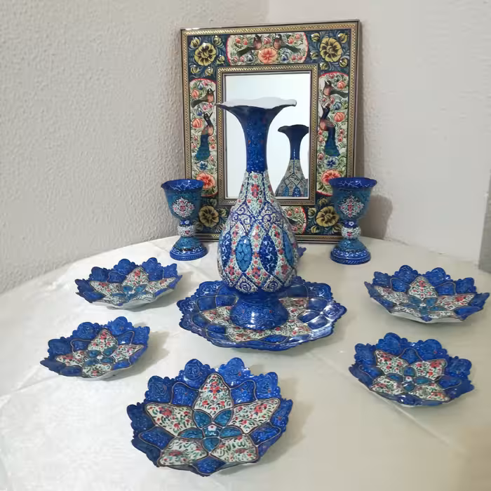 هفت سین میناکاری کد5(مسی)