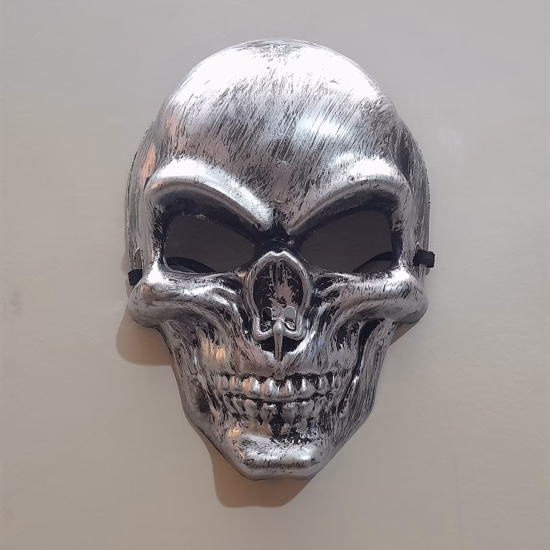 ماسک ترسناک طرح اسکلت رنگ نقره ای با استحکام بالا (غرفه برتر)