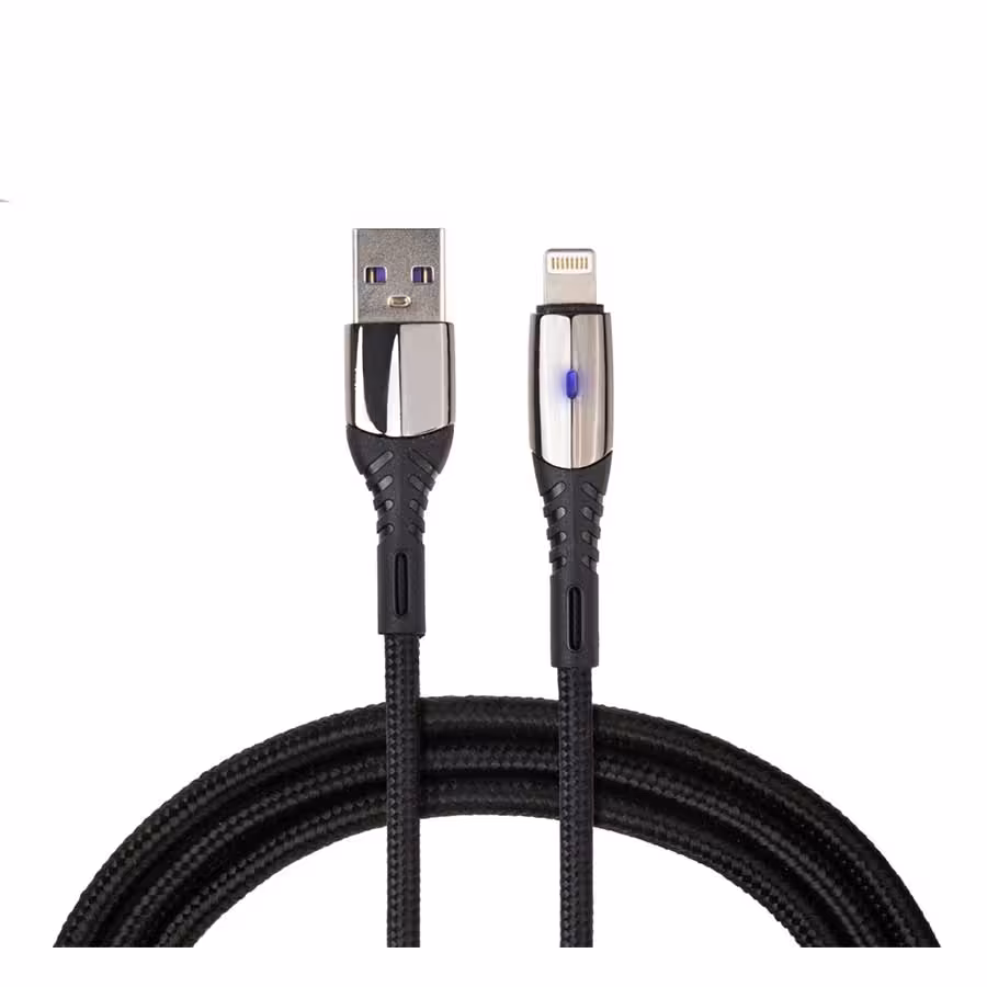 قیمت و خرید کابل تبدیل 1 متری USB-A به لایتنینگ بیاند مدل BA-522 | یاس ارتباط