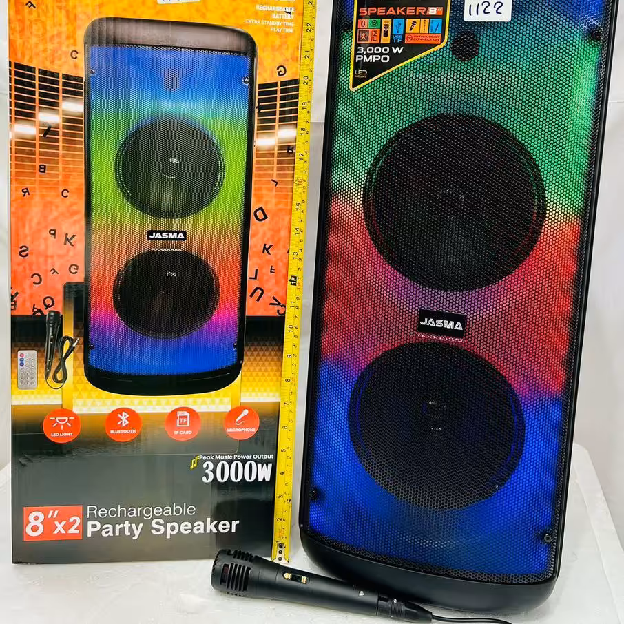 اسپیکر شارژی 16 اینچ رقص نور دار 