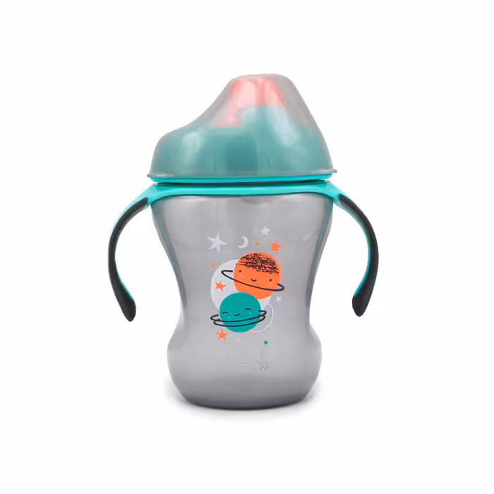 لیوان دسته دار سر پلاستیکی 230 میلی لیتر تامی تیپی Tommee Tippee