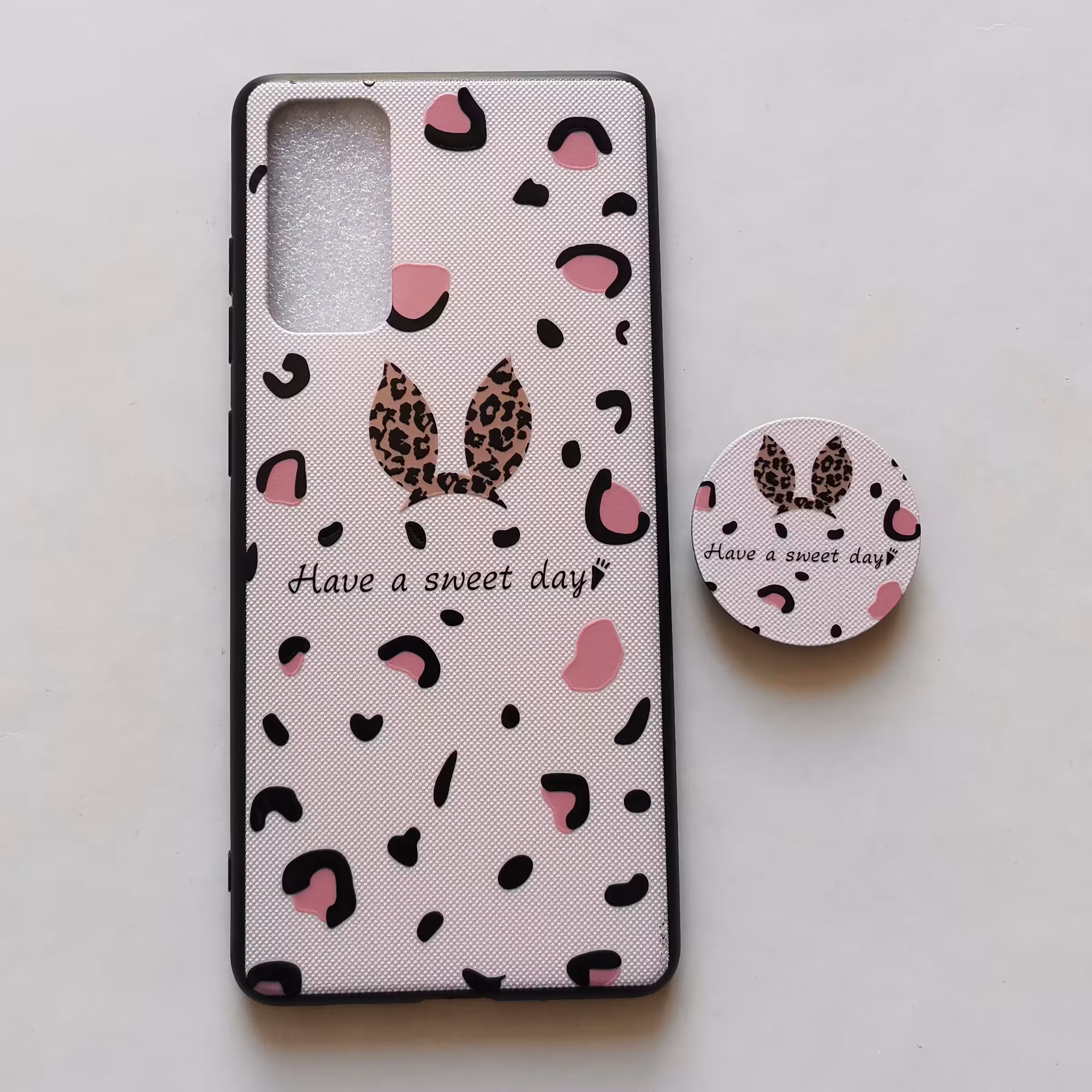 قاب طرحدار پاپ سوکت دار  sweet day گوشی سامسونگ S20 fe