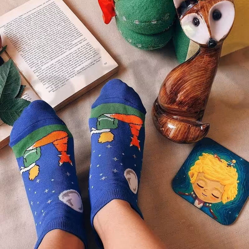 جوراب مچی طرح شازده کوچولو پاتریس