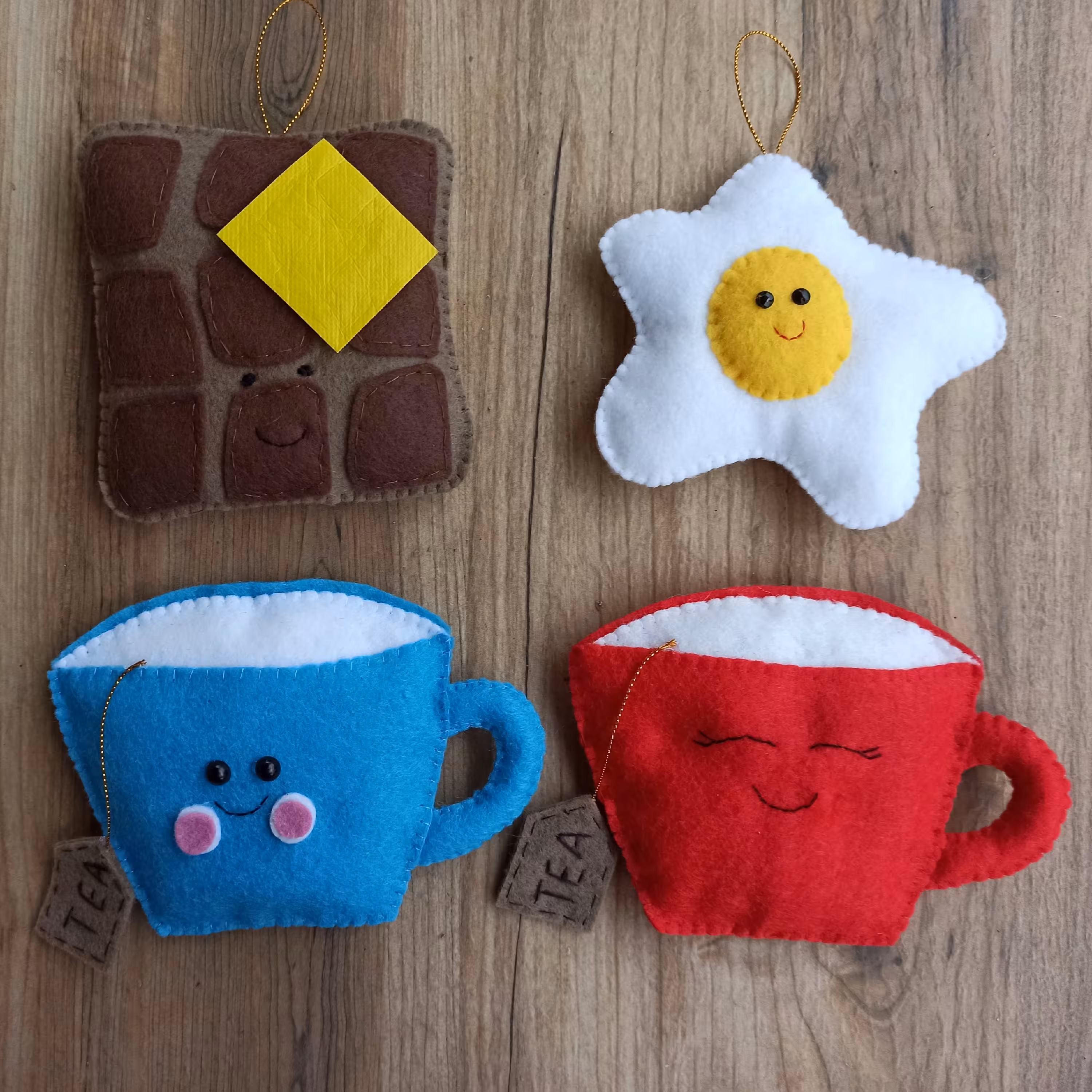 دستگیره نمدی فانتزی(پک چهار عددی)