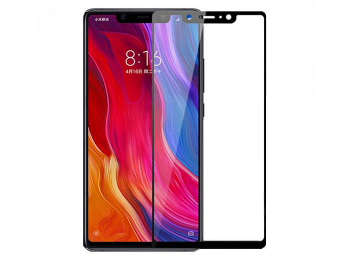 محافظ صفحه نمایش شیشه ای تمام چسب شیائومی Full Glass TT Screen Protector Xiaomi Mi 8 SE
