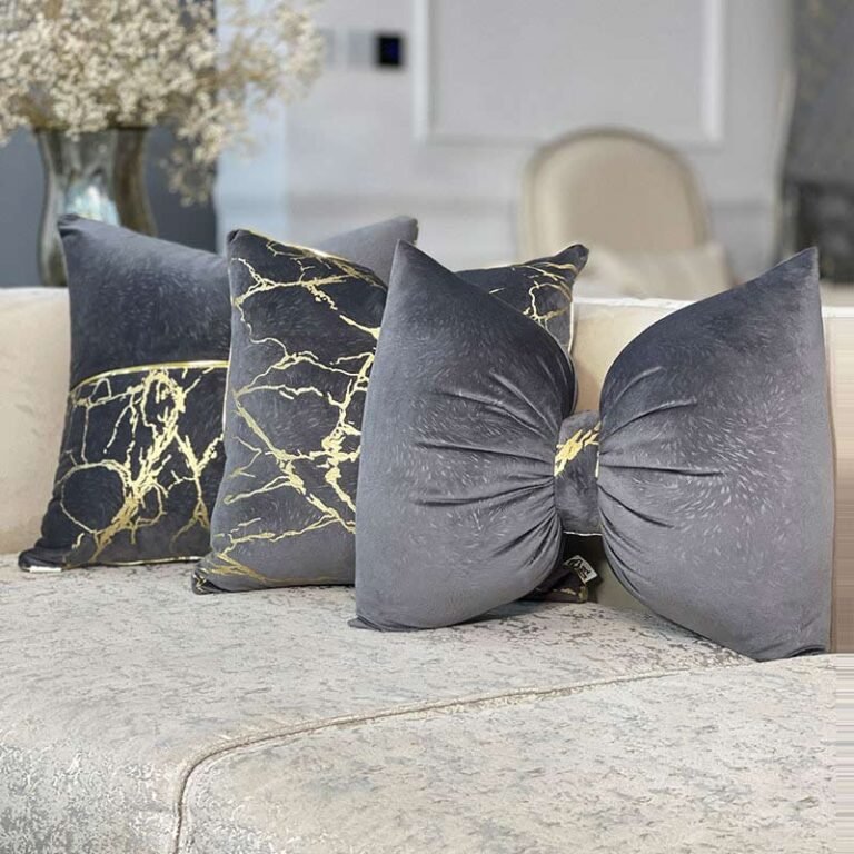 ست کوسن 3عددی طرح ماربل