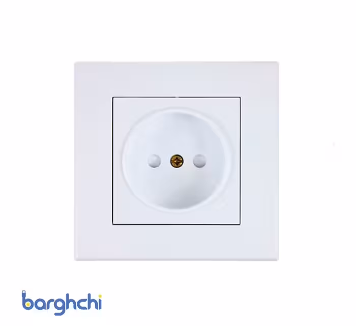 ماژول پریز بدون ارت شایلین مدل تابش