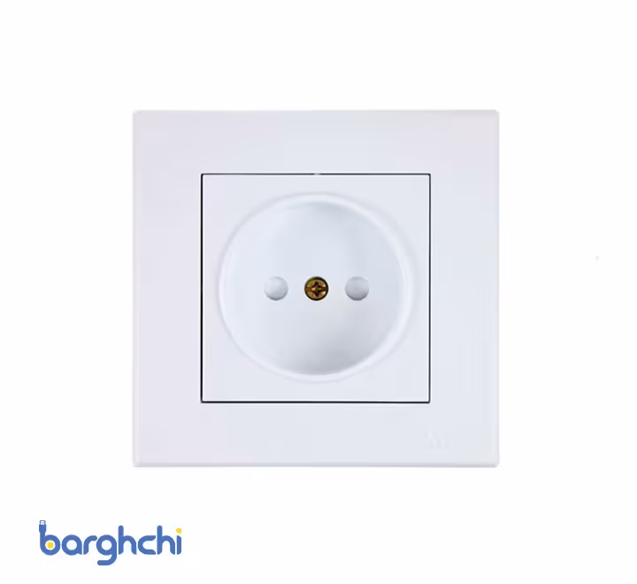 ماژول پریز بدون ارت شایلین مدل تابش