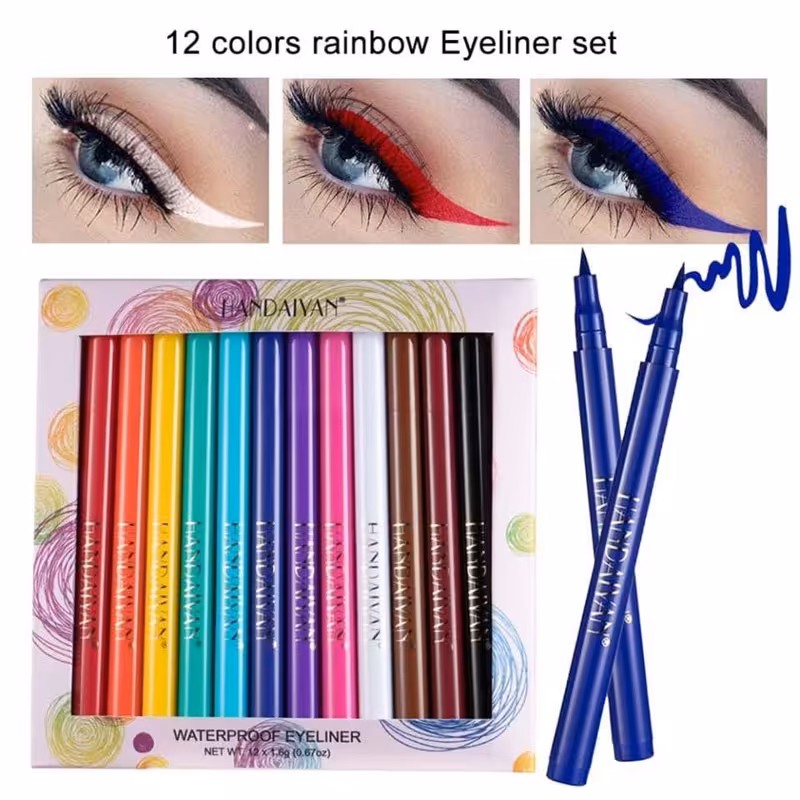 خط چشم ماژیکی رنگی هندیانHANDAIYAN 