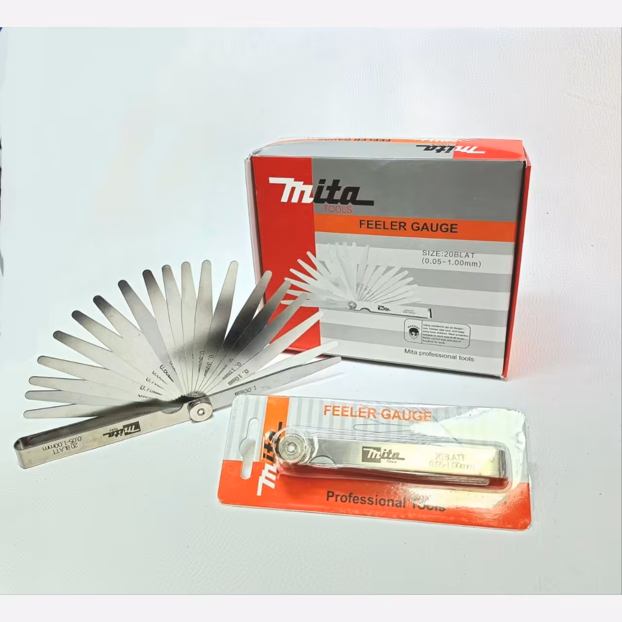 آچار فیلر 20 تیغ حک شده میلی متر