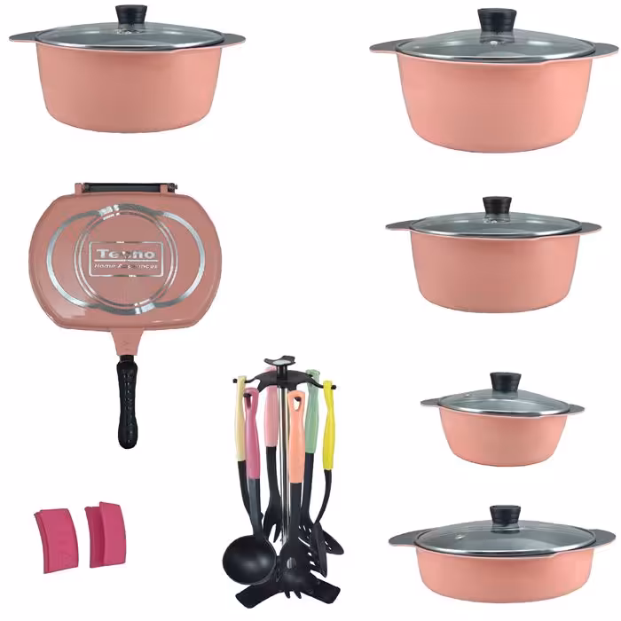 سرویس پخت وپز 19 پارچه تکنو مدل t-19