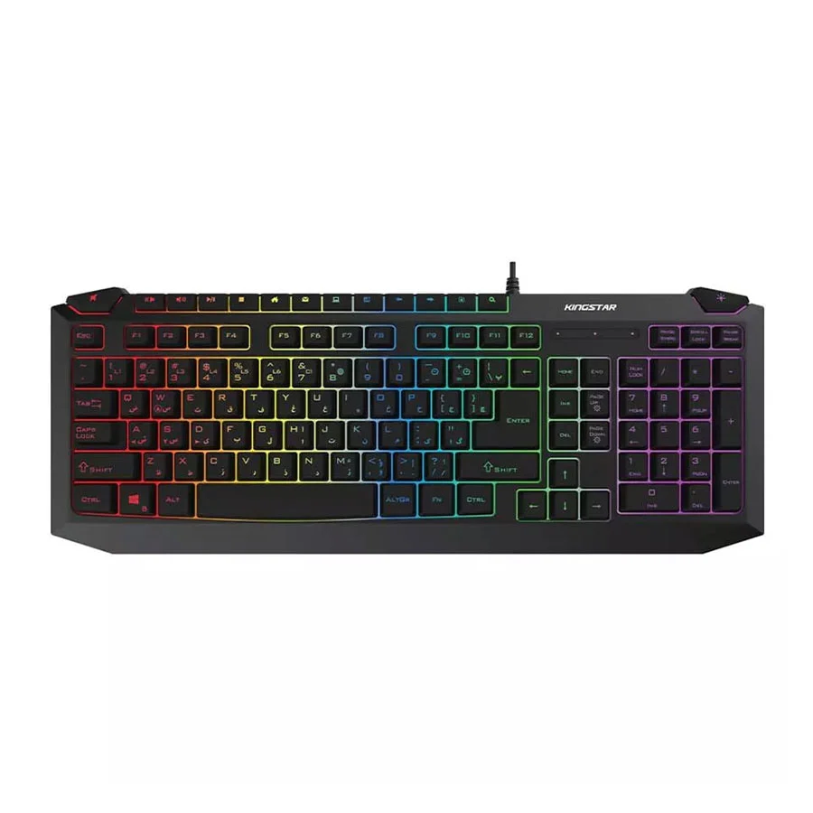 کیبورد گیمینگ کینگ استار KB165G RGB