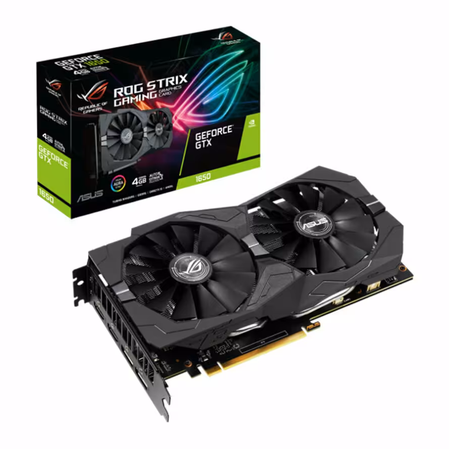 کارت گرافیک ایسوس ROG STRIX GTX 1650 4G GAMING