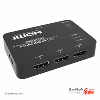 قیمت و خرید سوئيچ HDMI 4k فرانت با 3 پورت و ریموت کنترل - شبکه ساز