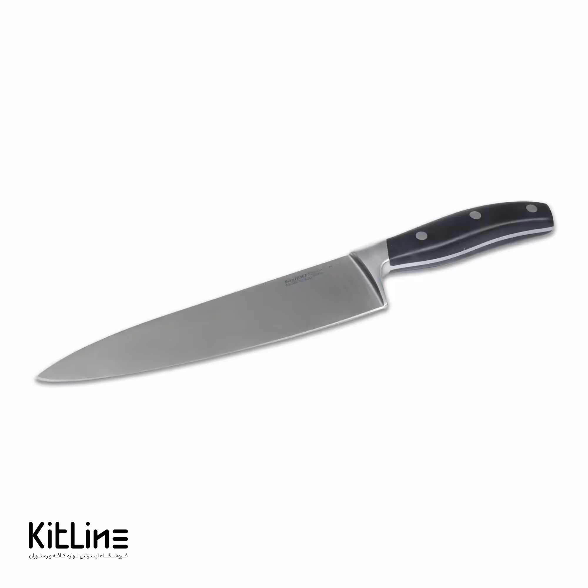 چاقو سرآشپز 20 سانتیمتری برگهف دسته مشکی