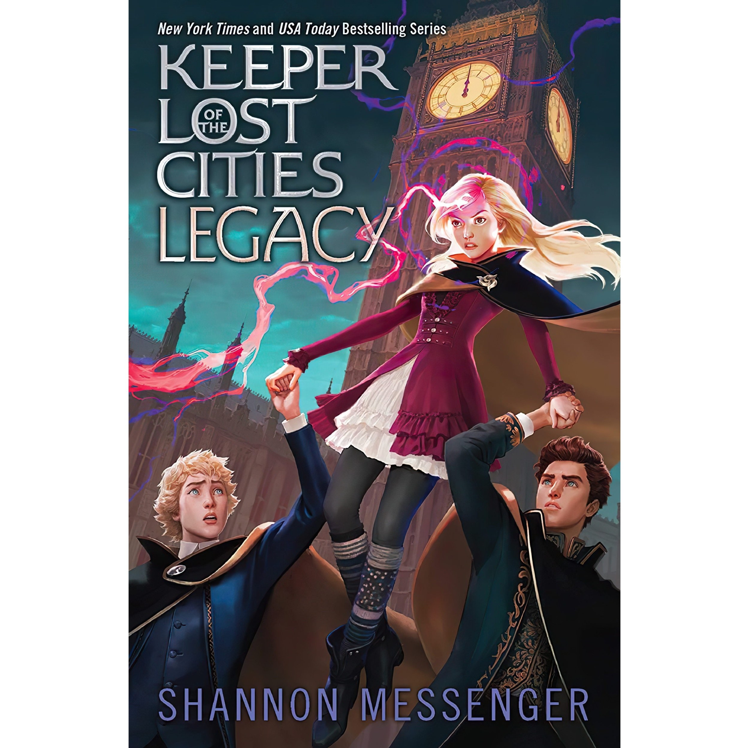 کتاب زبان اصلی Legacy Keeper of the Lost Cities اثر Shannon Messenger