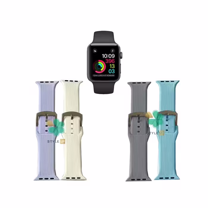 بند ساعت هوشمند سیلیکونی اسپیگن مناسب Apple Watch 42/44mm