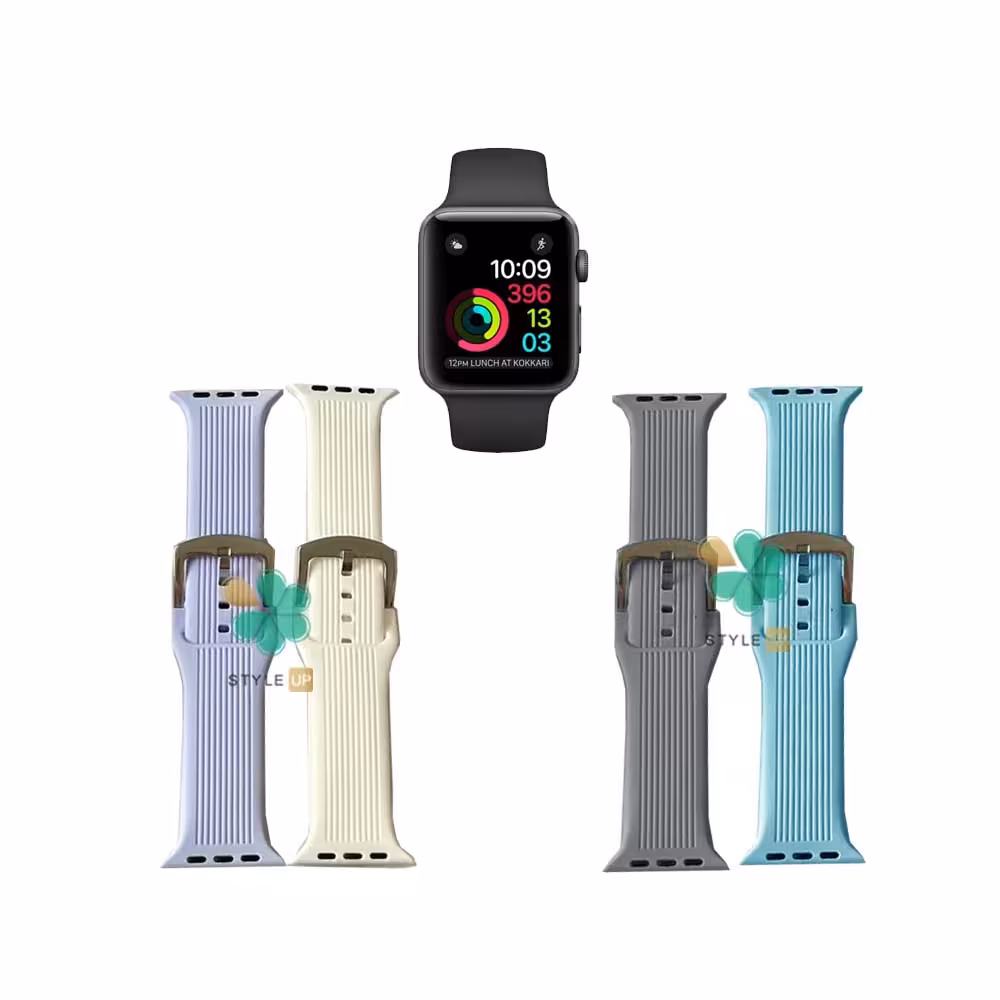 بند ساعت هوشمند سیلیکونی اسپیگن مناسب Apple Watch 42/44mm