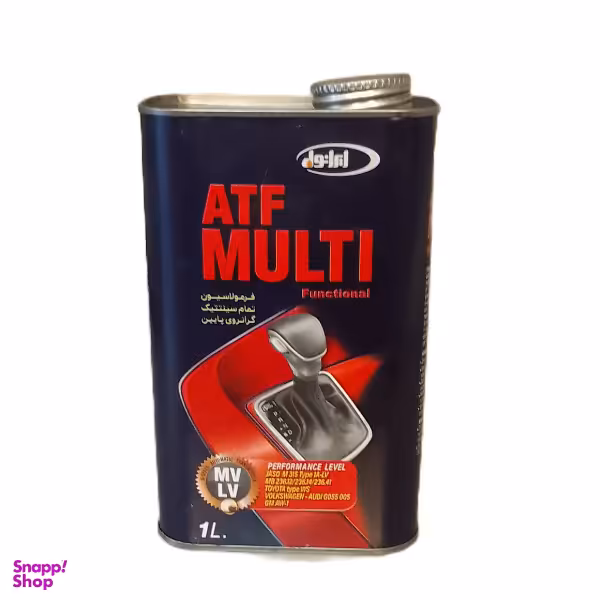 روغن گیربکس اتوماتیک ایرانول مدل Multi MVLV کد 7344 حجم 1 لیتر