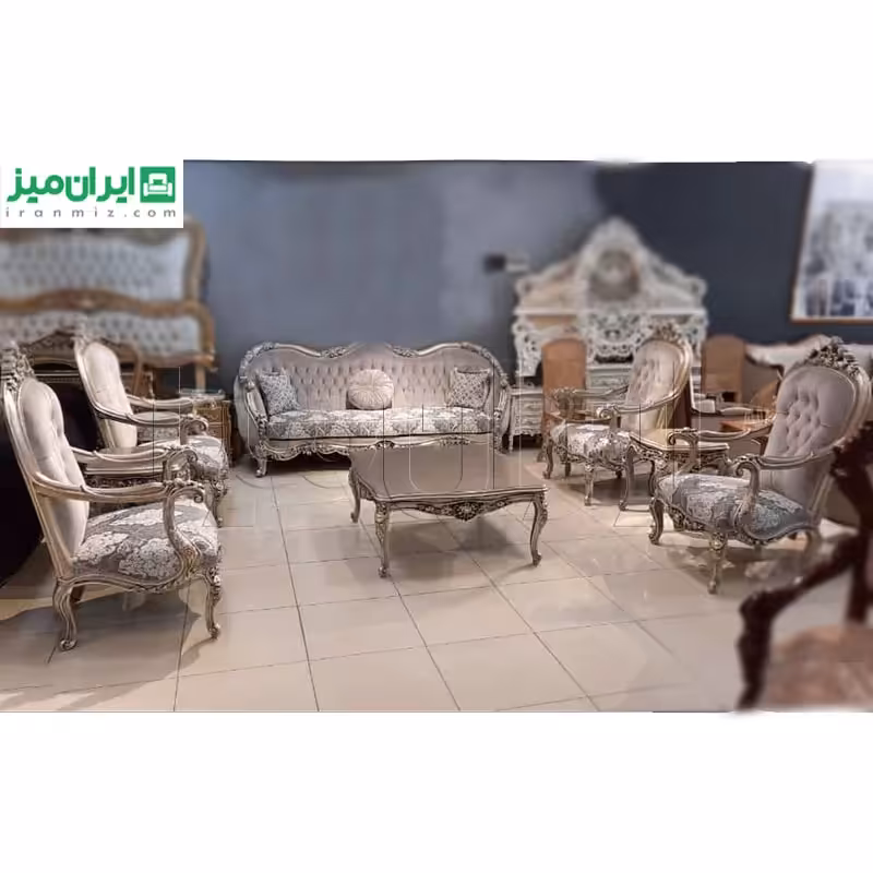 مبل کلاسیک 8 نفره پوپک