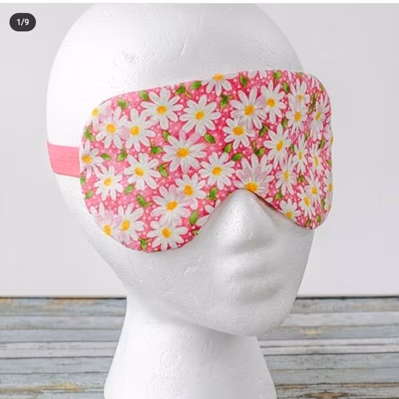 ست چشم بند خواب و کش مو