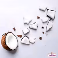 پودر نارگیل چرب 100 گرمی اعتماد