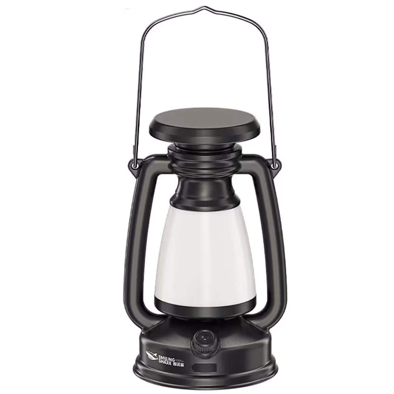 چراغ خواب و چراغ کمپینگ شارژی طرح چراغ نفتی اسمایلینگ شارک LY-8235