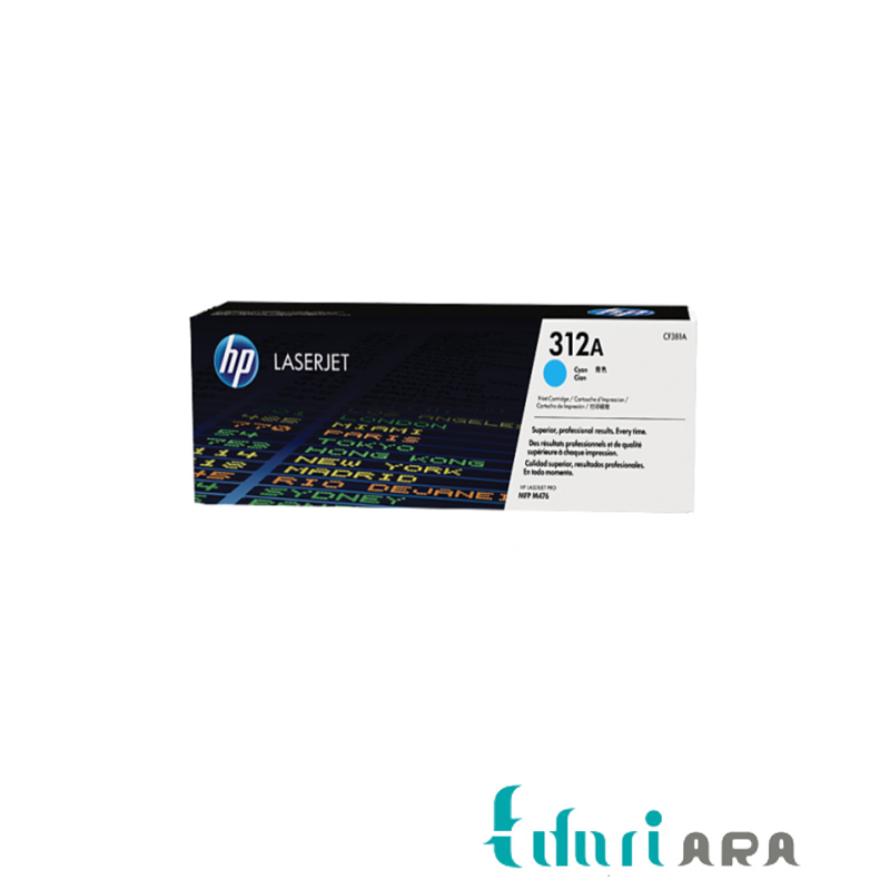کارتریج تونر لیزری آبی اچ پی مدل 312A
