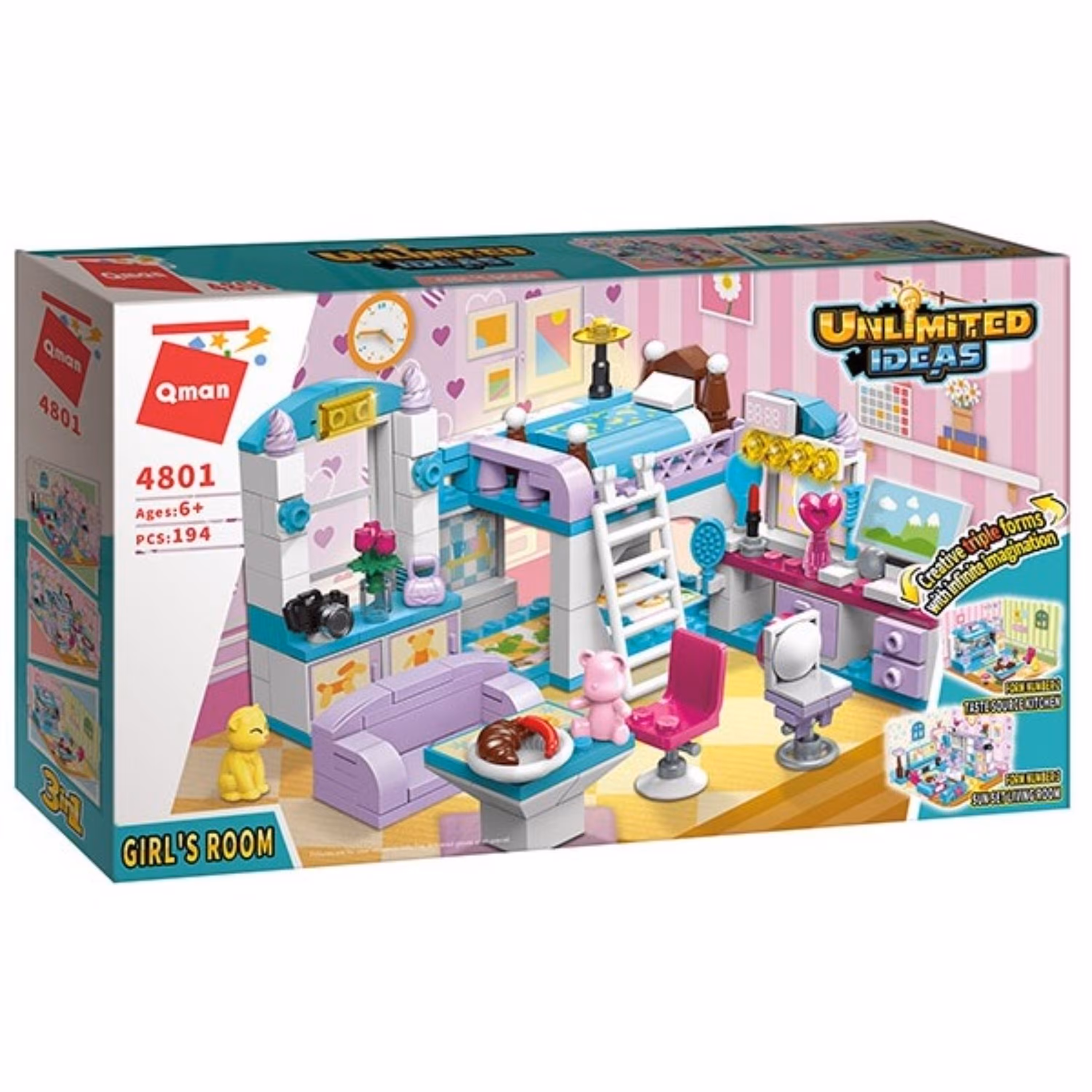 ساختنی کیومن مدل Girls Room کد 4801