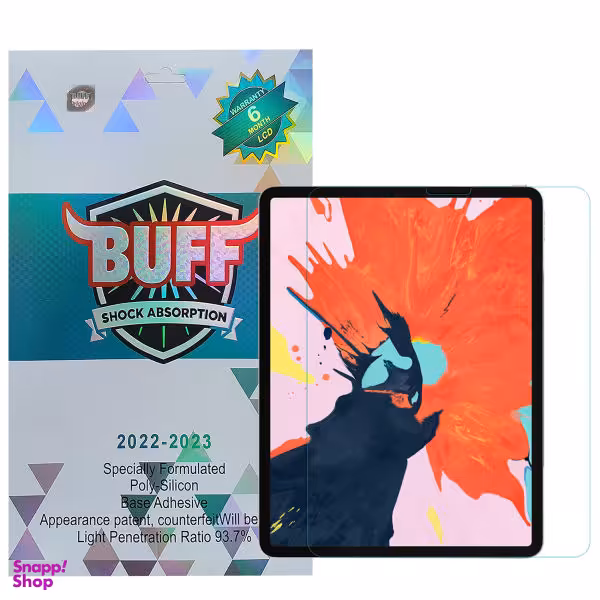 محافظ صفحه نمایش بوف مدل 5D-Plus مناسب برای تبلت اپل IPad Pro 12.9 2021/2020/2018