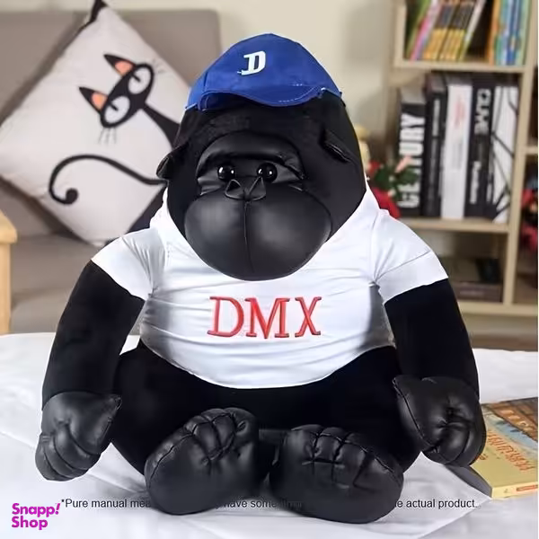 عروسک طرح گوریل مدل بدنساز کد JIMI110 ارتفاع 40 سانتی‌ متر
