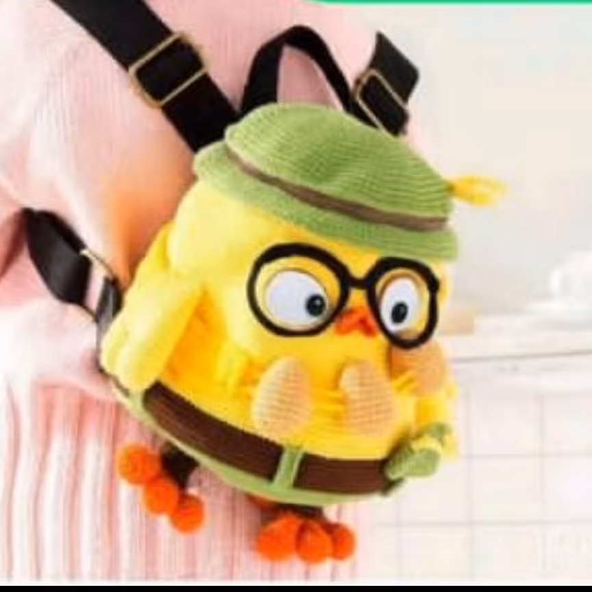 کوله پشتی جذاب جوجه، بسیار زیبا و تودل برو، یک کار عالی و محبوب و ماندگار مناسب تمام سنین 