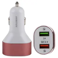 شارژر فندکی Koluman KC-C600 به همراه کابل MicroUSB با گارانتی 12 ماهه