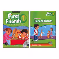 کتاب First Friends 1 اثر Susan Iannuzzi And M.Fahimi Monzari انتشارات اشتیاق نور دو جلدی