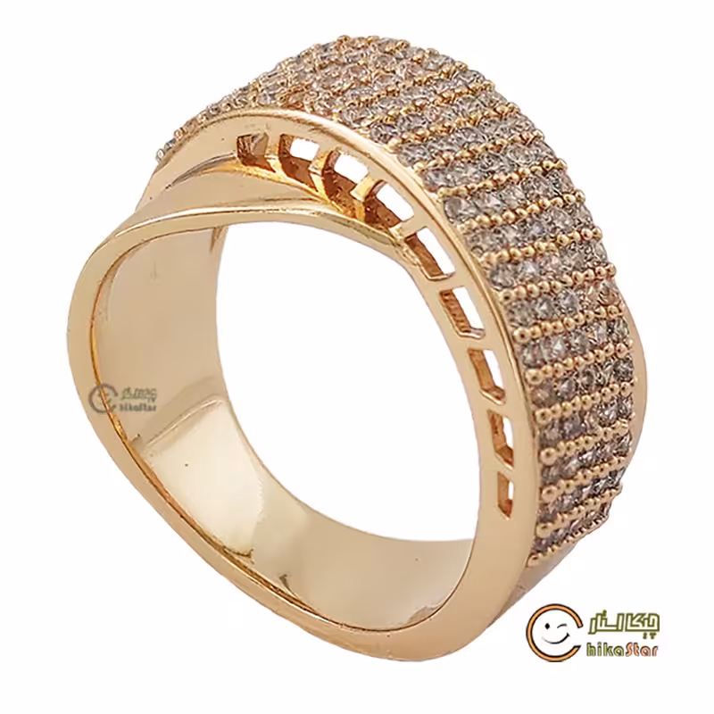 انگشتر ژوپینگ مدل RX018 - رنگ ثابت و بدون حساسیت