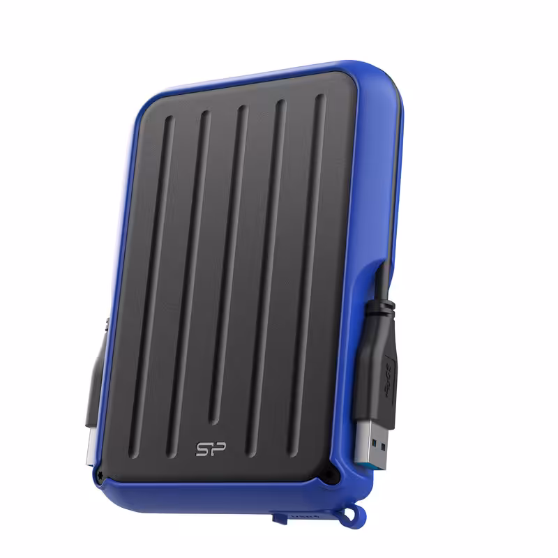 خرید هارد اکسترنال سیلیکون پاور Armor A66 1TB Silicon Power External Hard Drive Blue با بهترین قیمت