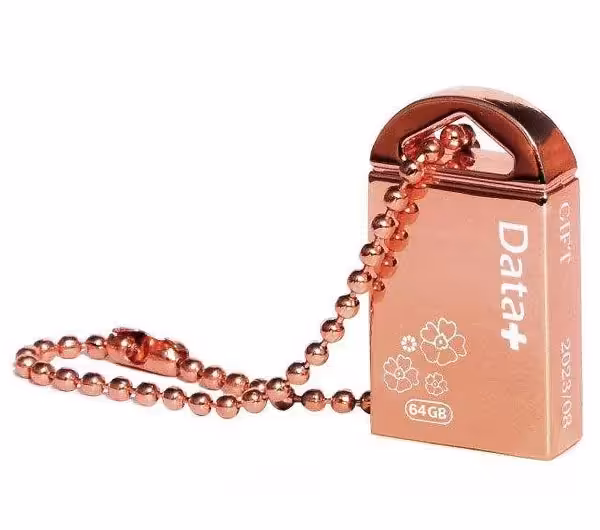 فلش مموری دیتا پلاس مدل GIFT Rose Gold ظرفیت 64 گیگابایت