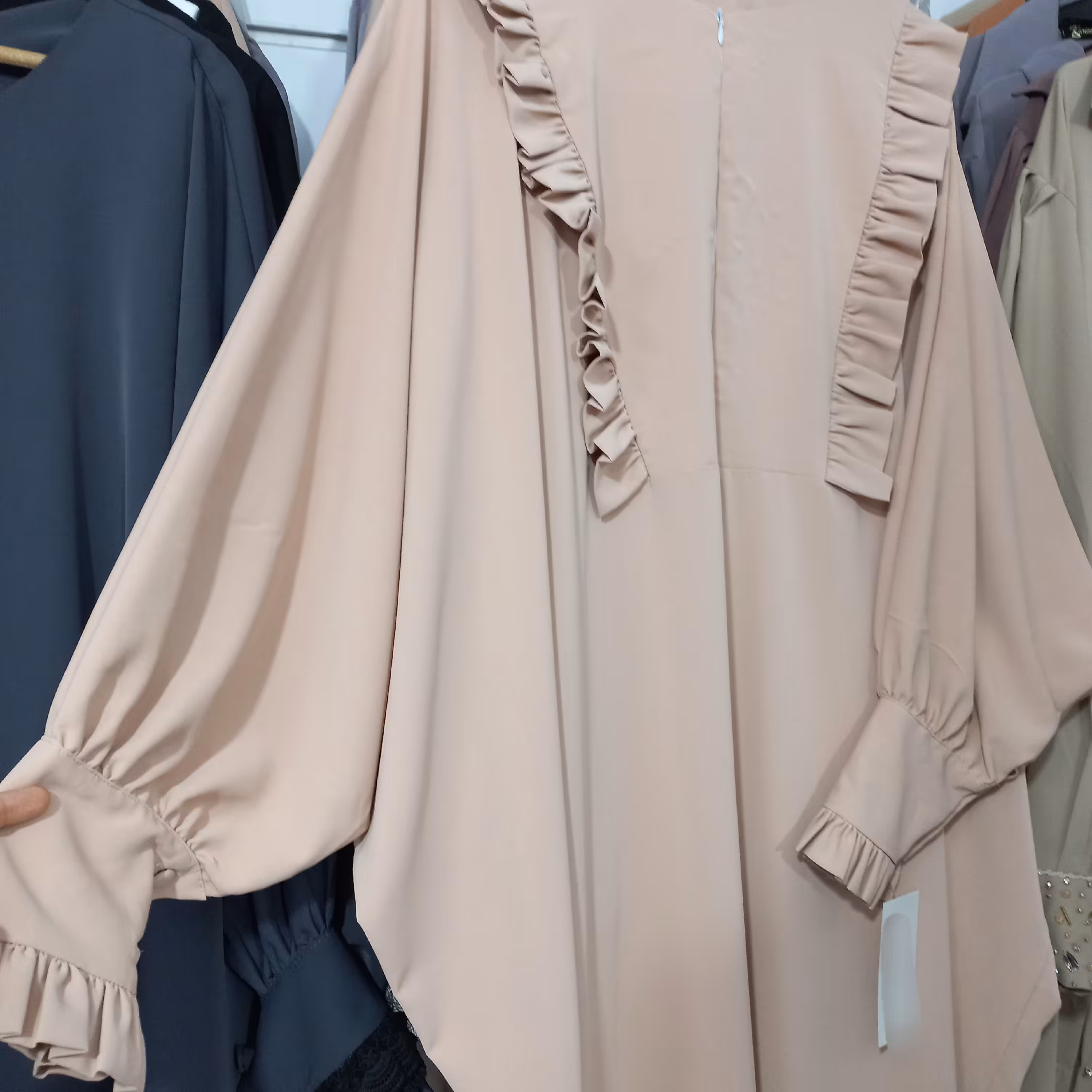 مانتو عبایی بلند شیک 