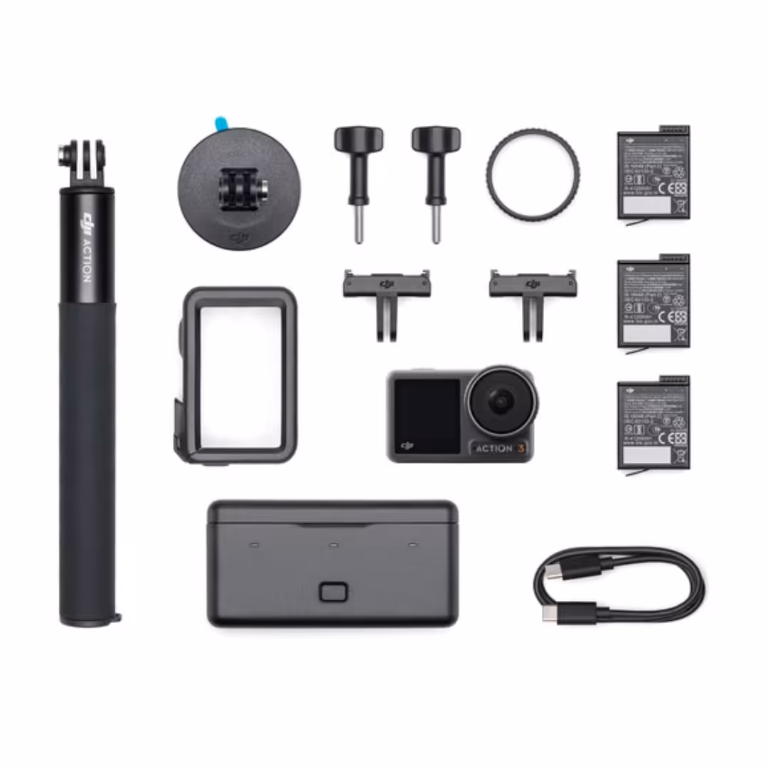 دوربین اکشن اسمو 3 کمبو DJI Osmo Action 3 Camera Adventure Combo