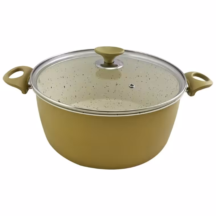 قابلمه گرانیت اورانوس سایز 28 مدل UPS طلایی