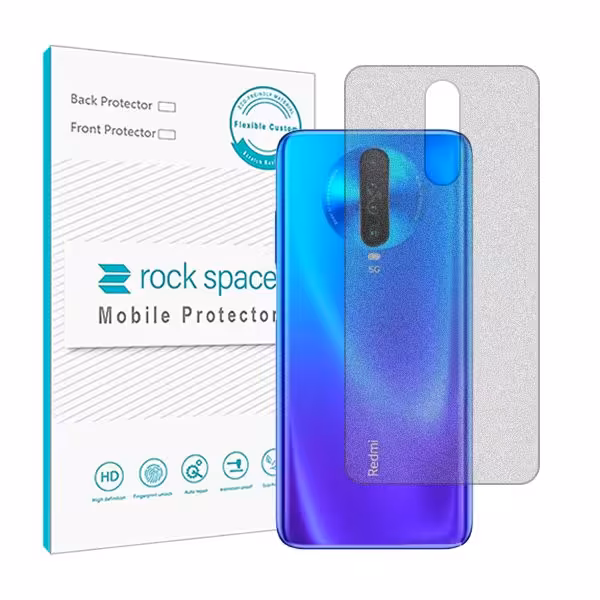 گلس محافظ پشت گوشی شیائومی Redmi K30i مدل نانو هیدروژل مات برند راک اسپیس کد5846S